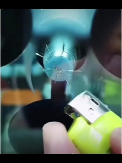 Repairing a broken car window