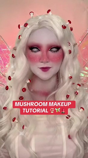 Mushroom Fairy Makeup Tutorial for Halloween 2023