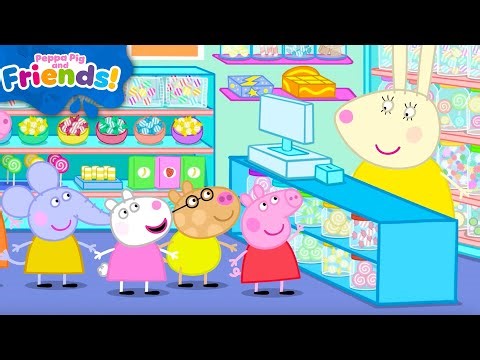 Peppa Pig & Friends Visit Miss Rabbit’s Sweet Shop 🍭 | Tales Full Episodes | Cartoon | 1 Hour
