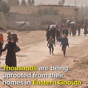 212K views · 1.3K shares | Thousands of Syrians are fleeing war in Eastern Ghouta. All they want is to survive. | UNHCR, the UN Refugee Agency | Facebook