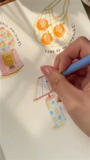 Continuing Mini Monday tutorial series 🎨 to cheer you up on Monday 🤭 let’s draw a lamp together