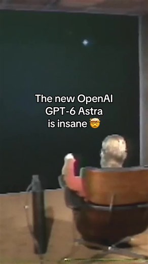 The new OpenAI GPT-6 Astra is insane 🤯 #chatgpt #comedy #skits #tech #ai