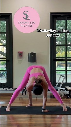 30min vinyasa flow with Sandra leo #sandraleopilateseducation #pilates #yoga