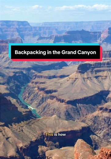 Backpacking Adventure in the Grand Canyon