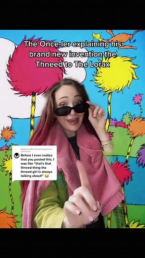 Reply to @officialnoximusprime & to think the inventor of the thneed hasn’t even paid me a dime! #thelorax #theonceler #thneedtok #fashiondesign