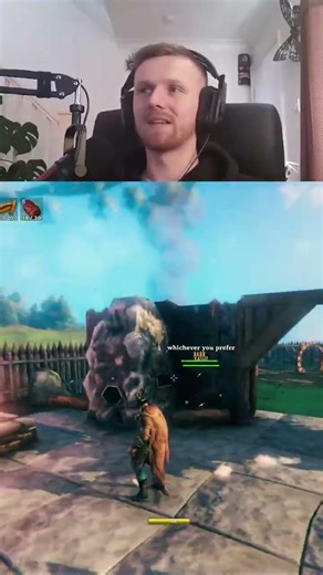 Not sure what was said but we can only guess! #Valheim #multiplayer #build #adventure #streamer