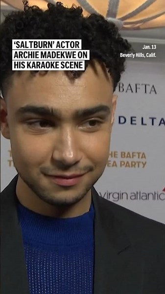 ‘Saltburn’ actor Archie Madekwe on his karaoke scene