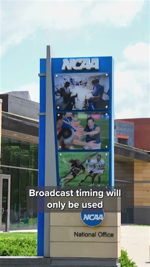 NCAA clears up game clock rules
