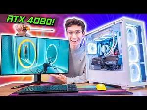 The MOST BEAUTIFUL RTX 4080 Gaming PC Build 2023! 🤩 Ryzen 7700X, NZXT H7 Elite | AD