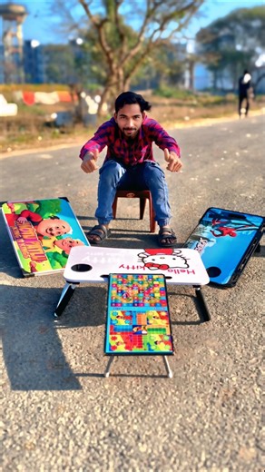 New 4 ta table and broun colour chair 💺 unboxing 🔥#viralvideo