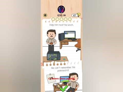 Brain Test 5 Level 99 Solution | All Parts Gameplay Walkthrough 