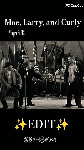 Three Stooges • NIAGARA FALLS • Golden Brown • Edit • Every Stooge Monday