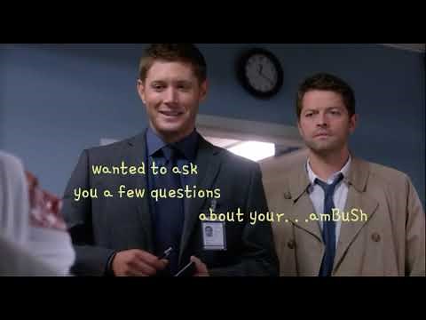 Supernatural delivering underrated comedic lines for almost 12 minutes