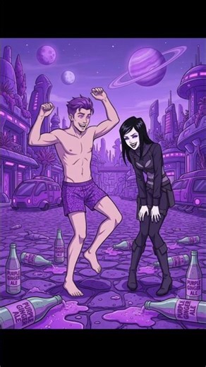Re-L Mayer (Ergo Proxy)y Murasaki. Parodia. Re-L Mayer (Ergo Proxy) and Murasaki. Parody.