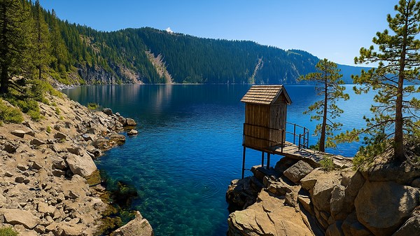 Crater Lake National Park (4K) – Oregon’s Iconic Deep Blue Lake