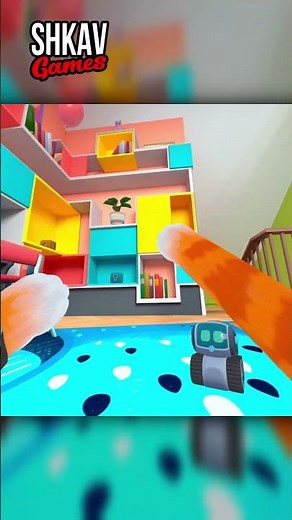 КОТ СТРОИТ ЗАМОК #shorts #vr #iamcat