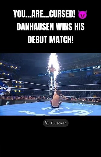 DANHAUSEN WINS HIS DEBUT MATCH Against KIT WILSON! 😈 #wwe #wwesmackdown #danhausen