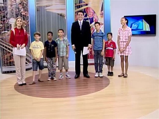 TV Clube apresenta os finalistas do concurso 'Repórter Mirim'