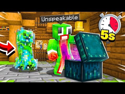 MINECRAFT But MOBS Spawn Every SECOND!