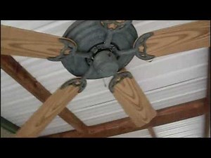 LOTS and LOTS of Hunter ceiling fans!.wmv