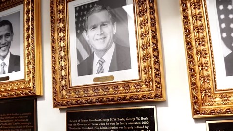 Trump's new White House plaques ditch tradition, stir controversy