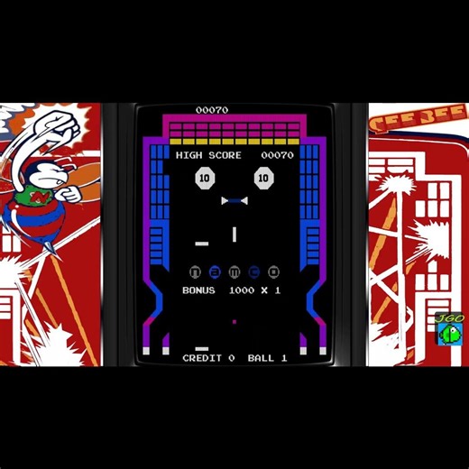 [RETRO ARCADE ARCHIVE] Gee Bee (1978) (Arcade Cabinet) [EN] [HD] #retrogaming #arcade #archive