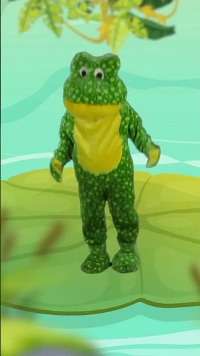 Dancing Frog movement song for kids #dancingfrog #movementsongs #preschoolsongs #brainbreak