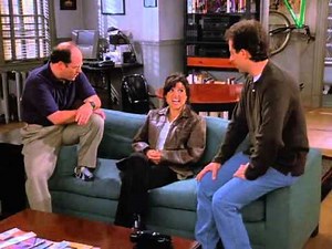 Seinfeld - Elaine receives a kiss from a child