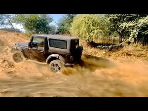 Modified thar off roading video ||