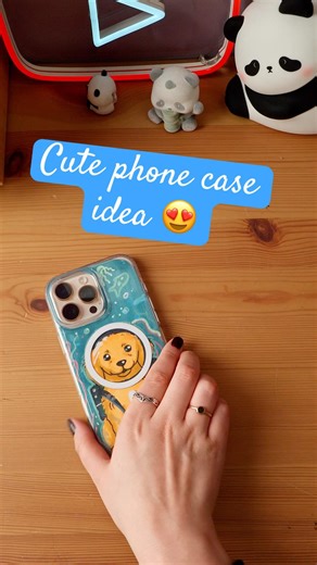 EASY phone case DIY idea for bestie! 💗💗💗