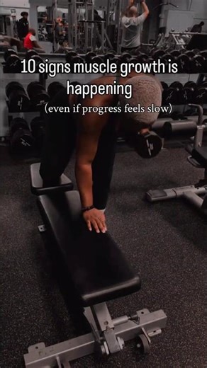 HOW TO TELL YOUR BODY IS BUILDING MUSCLES #fitness #motivation #youtubefitness #shorts#fittips