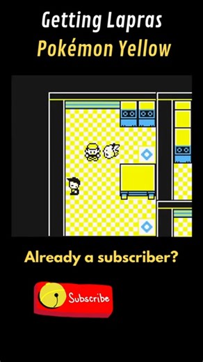 And this is how you get Lapras in Pokémon Yellow. #pokemon #pokemonyellow #lapras #nintendo #retrogaming #nostalgia | PokéMarcos