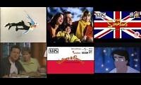 Mix of 6 videos from youtube : 6 Different VHS Openings At Once (again.)