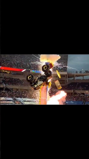 Unreal Stunt at Monster Jam 🔥 #shorts