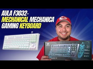 Upgrade Your Gaming Setup in Just 24 Hours with AULA F3032 RGB Mechanical Keyboard!
