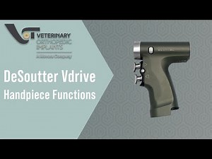 DeSoutter Vdrive Handpiece Functions