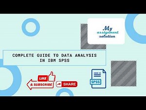 SPSS Tutorial for Beginners | Complete Guide to Data Analysis in IBM SPSS