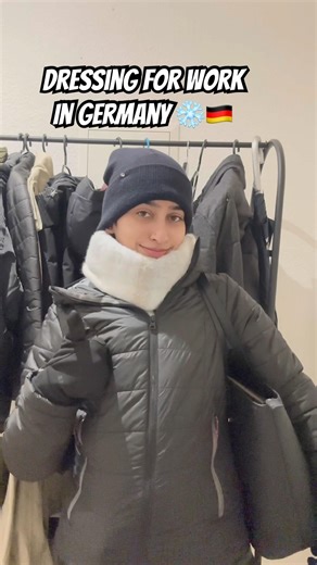 Getting Dressed for Work in Germany During Winter ❄️