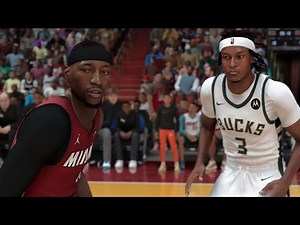 NBA 2K26: Season Sim - Bucks vs. Heat (PS5) NBA Cup Group C Gameplay