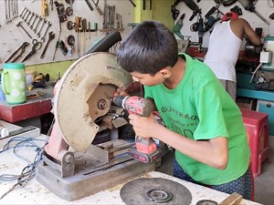 Chop Saw Cutter Machine Repair Short Video... #diy #screw #handtool #toolsmachine #mechanical #machinetools #tool #car #shorts #mechanical #shortvideo #engine #automobile #tools #repair #carrepair #reels2023 #reels #reelsviral #reelsvideo #reelsfb #amazing #ideas #digital #working | Trending Right