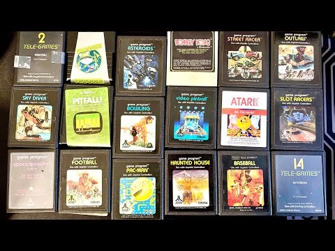 Whispered ASMR | Exploring Vintage Atari Games (Retro Collection)