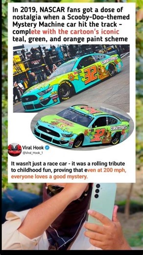 in 2019, NASCAR fans got a dose of nostalgia when a Scooby-Doo-theme