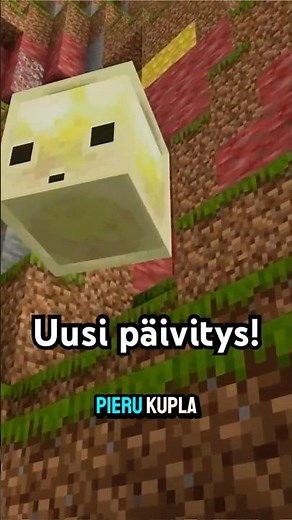 Minecraftiin lisättiin pieru...