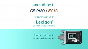 Crono Lecig pumpe med Lecigon® –  Instruktionsfilm