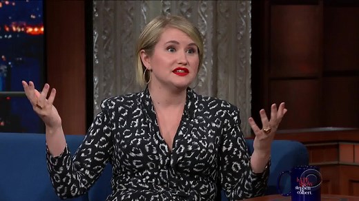 Never a runner in real life, actor and comedian Jillian Bell committed to running off 40 pounds of weight while shooting “Brittany Runs a Marathon.” | The Late Show with Stephen Colbert