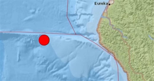 Tsunami warning issued after earthquake off coast of California