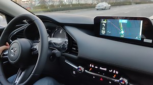 提车当天出行记录--2021昂克赛拉