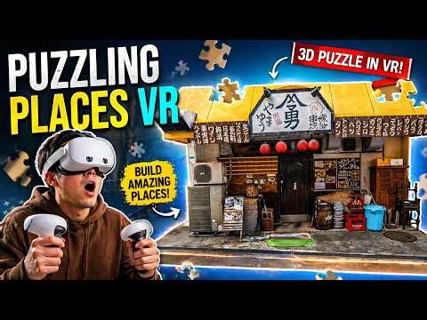 LIVE Relaxing VR Puzzle Gameplay (So Satisfying!) | Puzzling Places #live #livestream