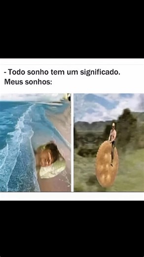 SEU SONHO JÁ FOI MAIS ALEATÓRIO QUE ESSE? 😂👇