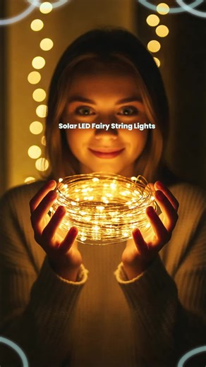 32m/22m/12m/7m Solar Light Outdoor, 8 Modes Copper Wire Outdoor LED Lights, Festoon Waterproof Garland LED Fairy String Lights, Street Garland for Christmas Wedding Party Solar Lamp Decor #ledstriplights #solarfloodlight #bestbudgetsolarlights #ledshoplights #solarpathwaylights #outdoorstringlights #solarledlights #smartchristmaslights #solardecklights #halloweenlights